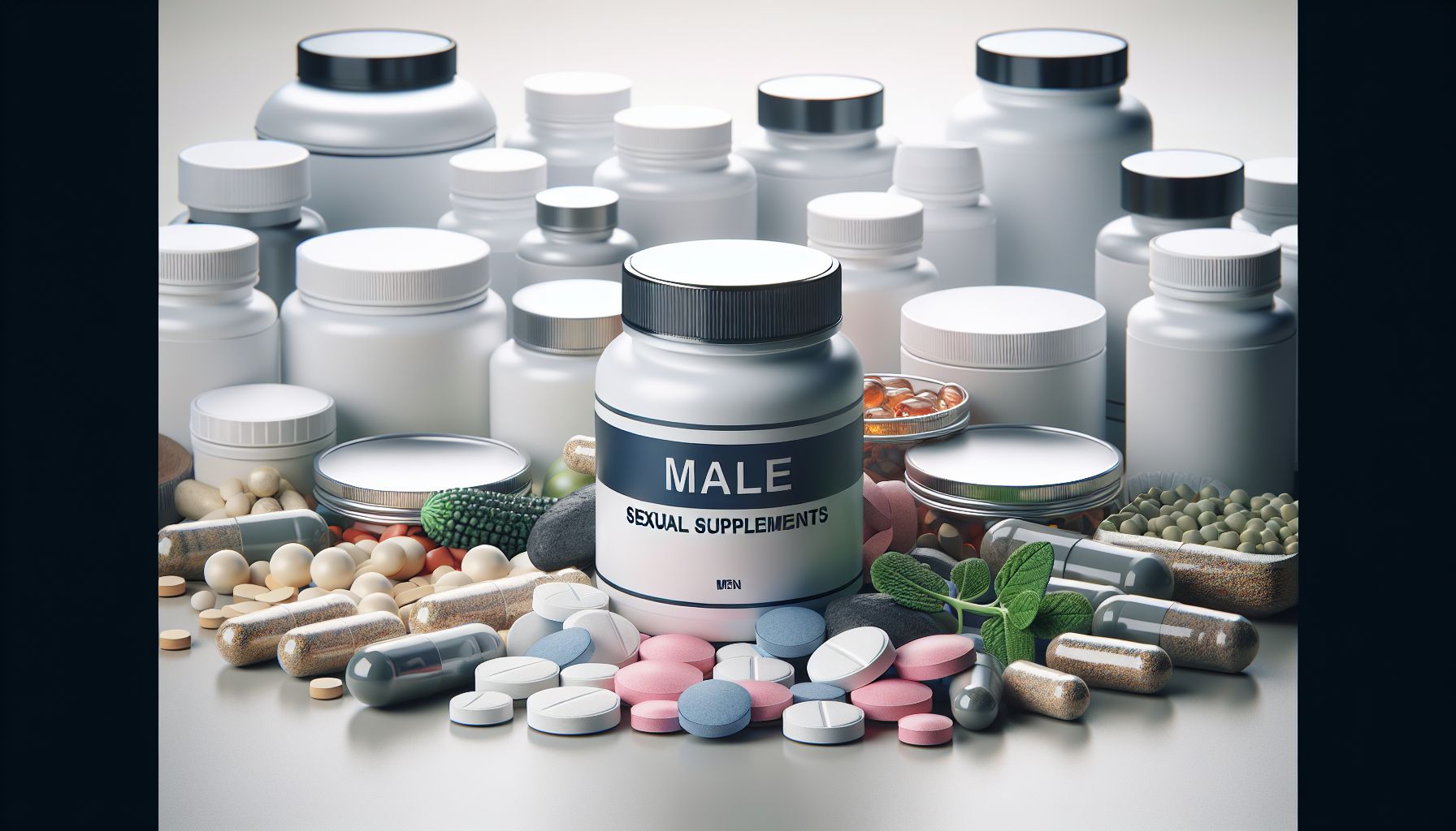 Imagen de suplementos para la salud sexual masculina