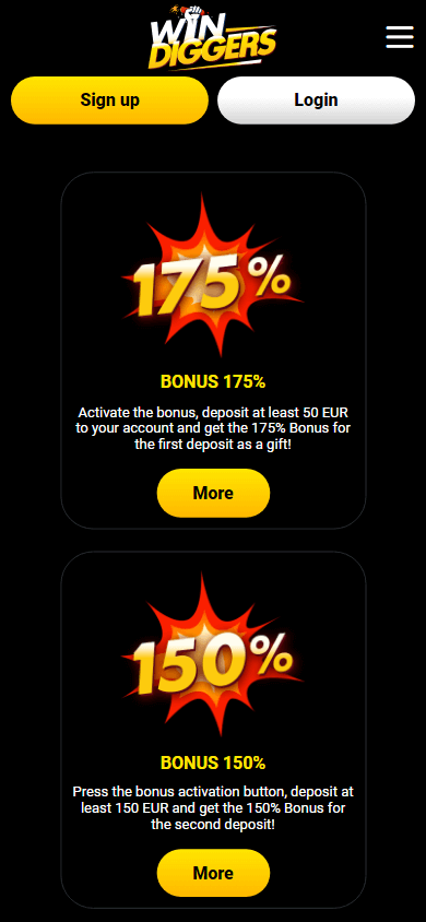 Win Diggers Casino Sister Sites